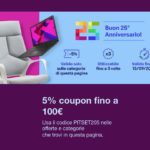 Ebay 5% di sconto su tanti prodotti