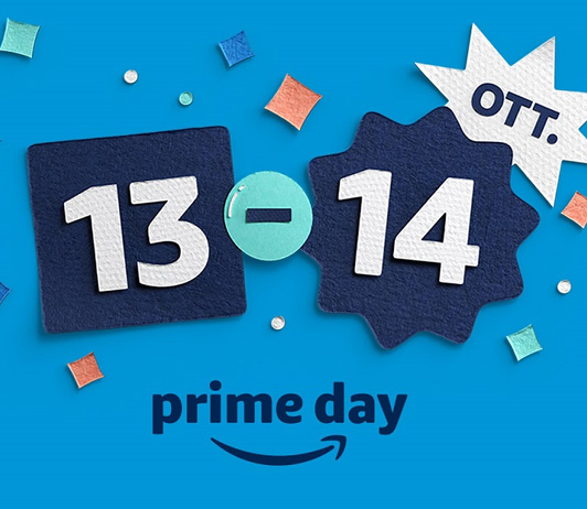 Amazon Prime Day: 13 e 14 Ottobre