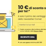 Comet Iscriviti alla newsletter