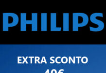 Promo Philips 40€ extra sconto su Amazon