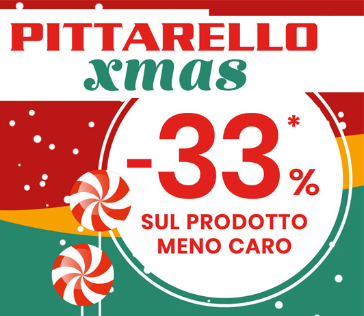 Promo Pittarello -33% sul secondo prodotto meno caro