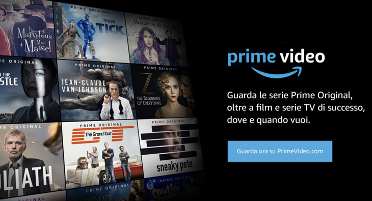 Prime Video - registrati subito per ottenere tutti i privilegi