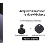 Galaxy S21 – Sconto 100€ più 3 omaggi