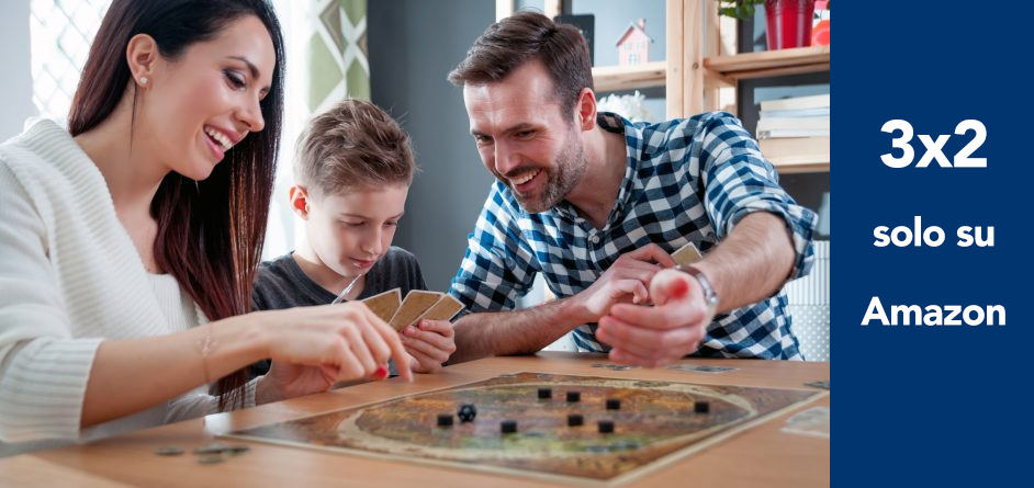Giochi in scatola - 3x2 solo su Amazon