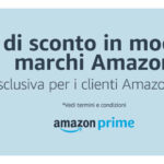 Amazon Moda codice sconto per utenti Prime