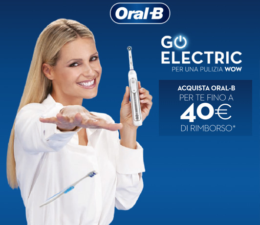 Oral-b Cashback fino a 40€