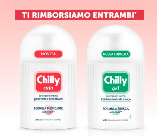 Chilly Ciclo - Acquista due prodotti e ricevi il rimborso totale