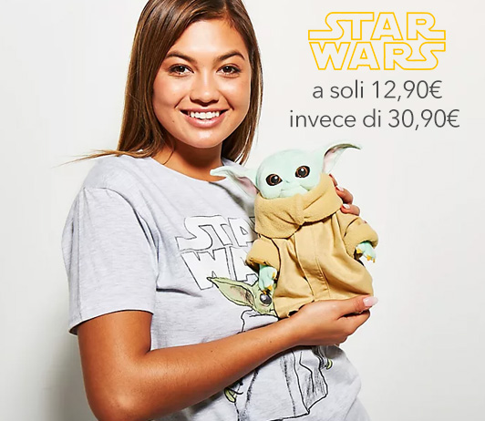 Baby Yoda a 12,90€ su shopDisney