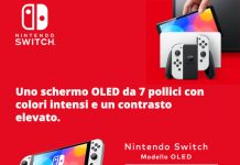 Nintendo switch Oled in arrivo l'8 ottobre