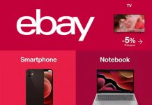 Sconti Ebay - Risparmia il 5% su TV, Smartphone e PC