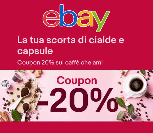 Coupon Ebay - Utilizza il codice sconto per ottenere il 20% di sconto