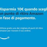Sconti Amazon – Coupon di 10€ con Amazon Locker
