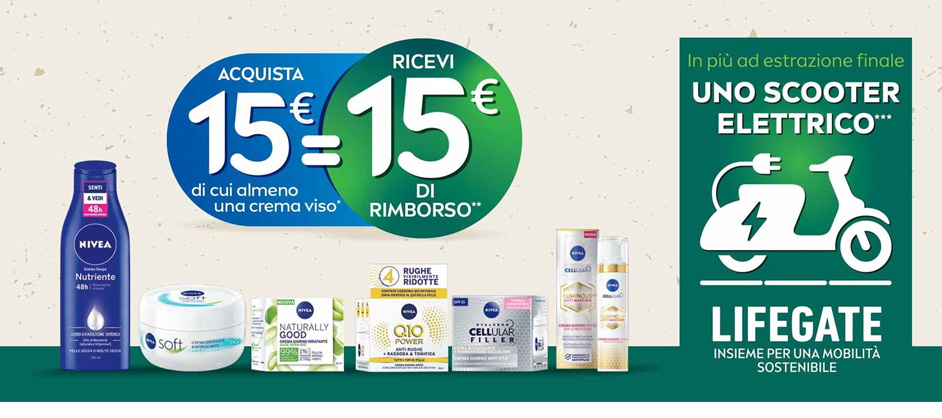 Nivea Cashback richiedi il rimborso