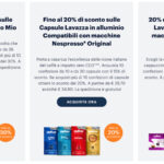 Lavazza fino al 30% di sconto