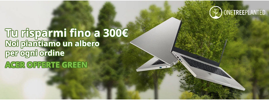 Acer Pianta un albero e risparmia 300€