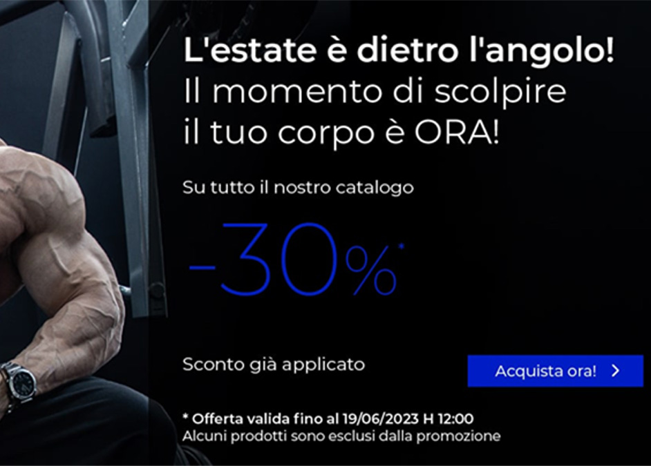 Yamamoto Nutrition 30% di sconto