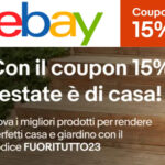 Ebay 15% di sconto